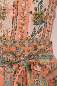 Embroidered Arya Maxi Dress