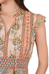 Embroidered Kate Maxi