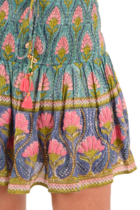 Embroidered Rivia Mini Skirt
