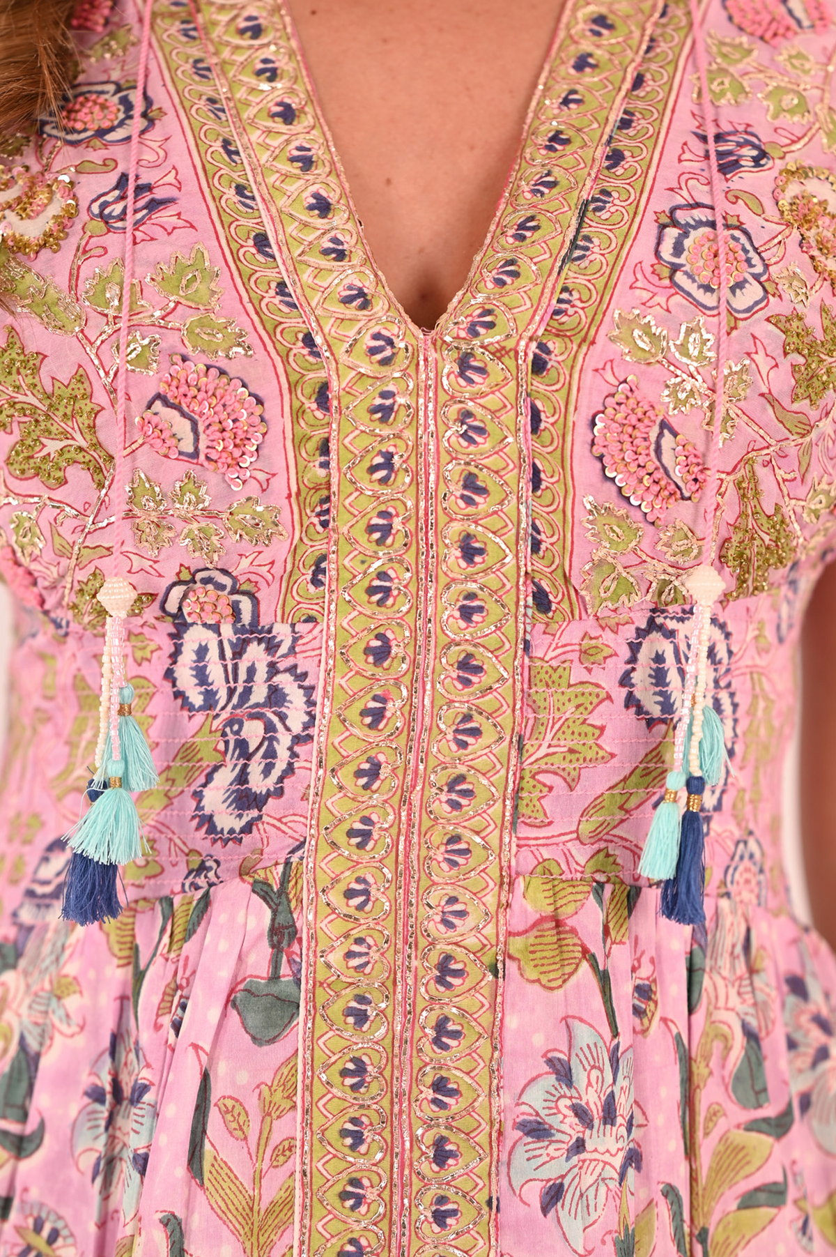 Embroidered Lyla Maxi