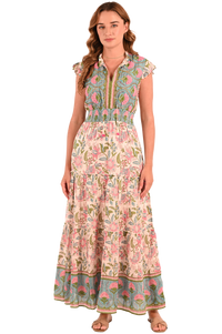 Embroidered Kate Maxi