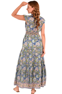 Embroidered Kate Maxi