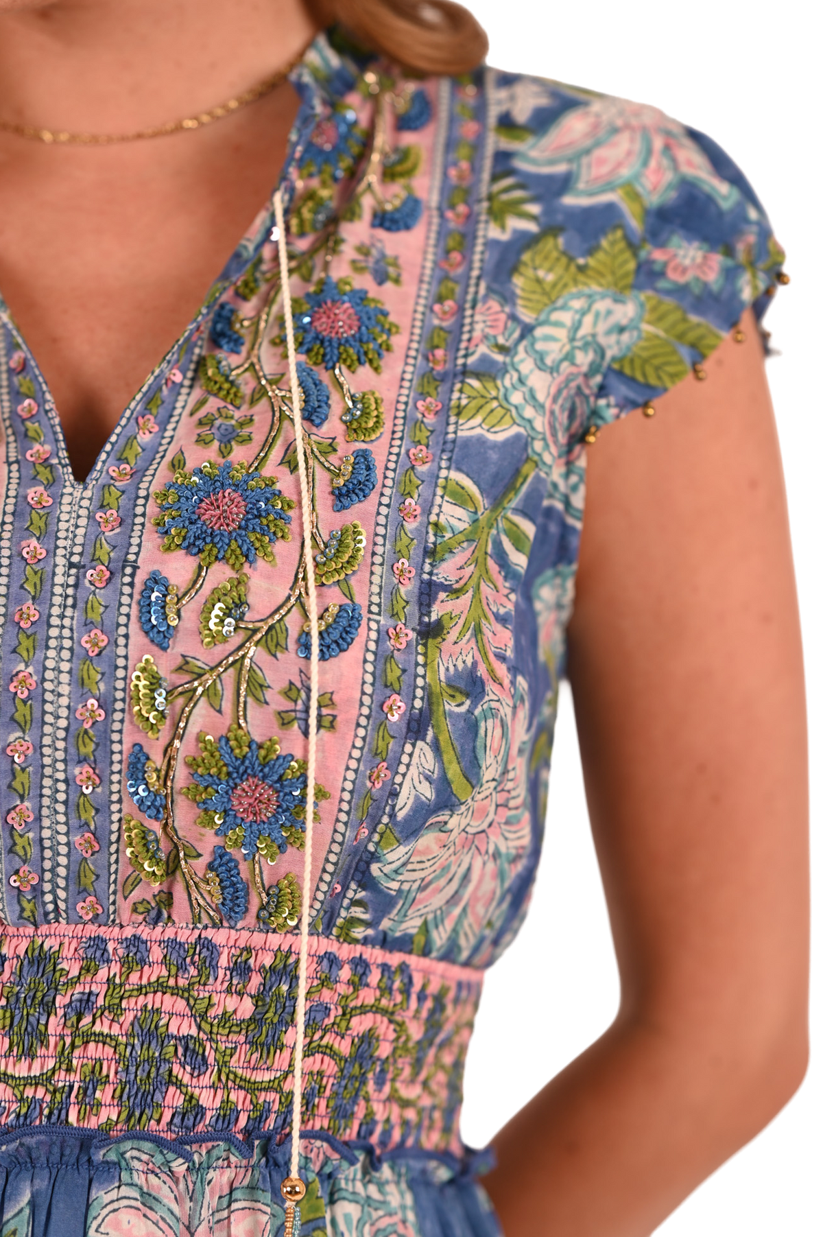 Embroidered Kat Mini