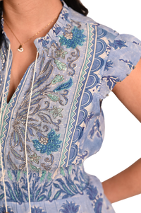 Embroidered Kate Maxi