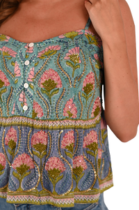 Embroidered Paige Top