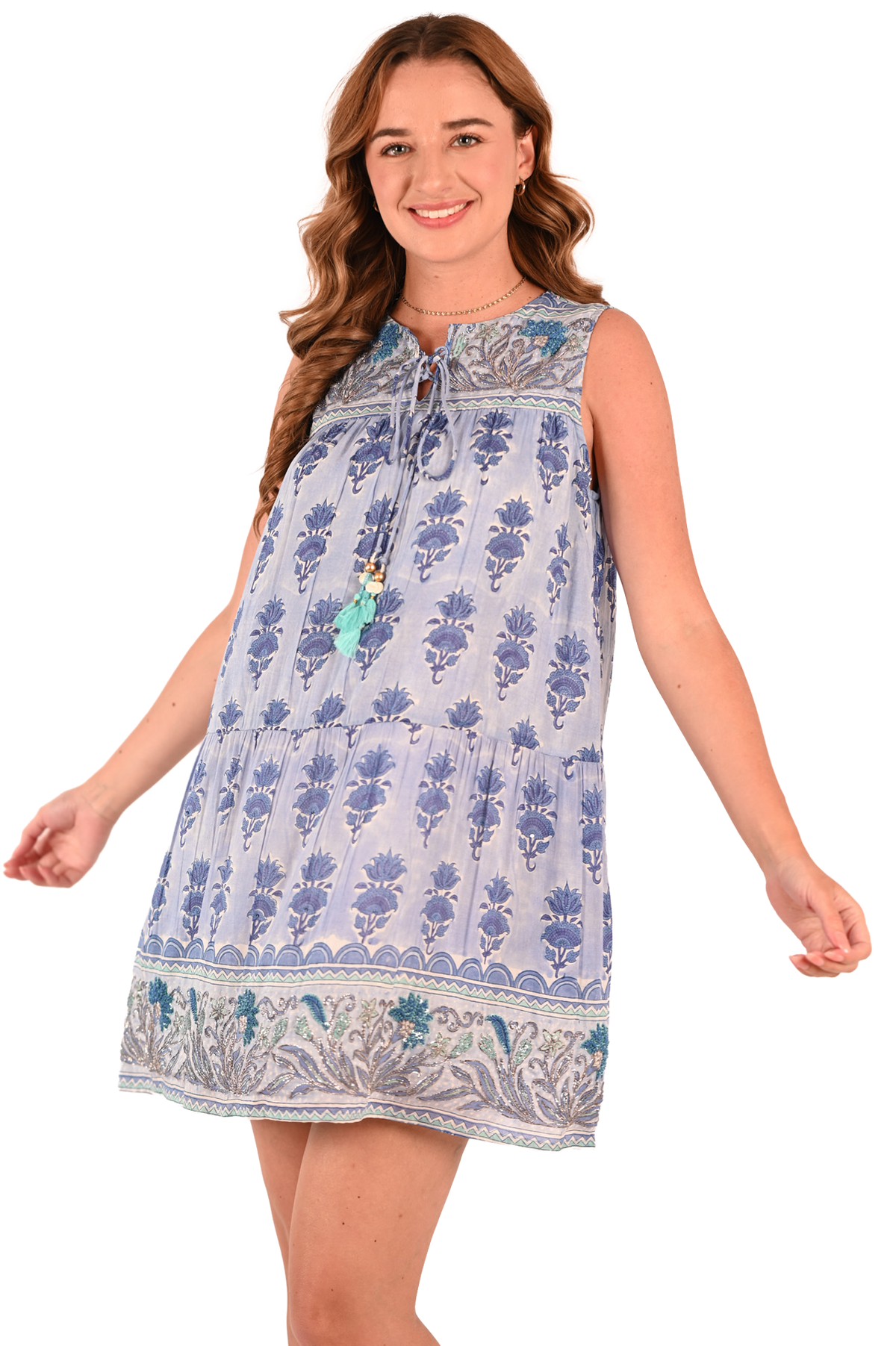 Embroidered Riva Mini